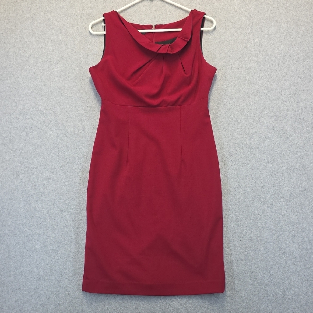 Jones Wear Red Sheath Dress Size 4